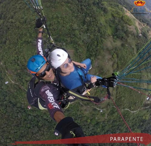 parapente cerca del aeropuerto